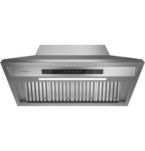 Monogram - 48 inches - Externally Vented - Wall Range Hood - Stainless Steel