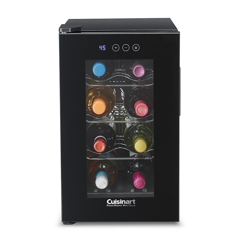Cuisinart - Private Reserve 8-Bottle Wine Cellar - Black