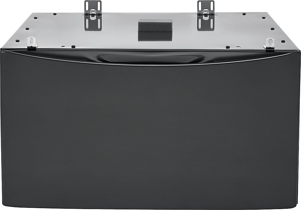 Electrolux - Washer/Dryer Laundry Pedestal with Storage Drawer - Titanium