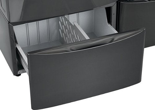 Electrolux - Washer/Dryer Laundry Pedestal with Storage Drawer - Titanium