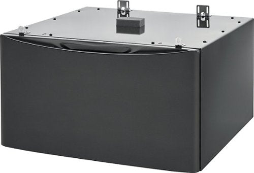 Electrolux - Washer/Dryer Laundry Pedestal with Storage Drawer - Titanium