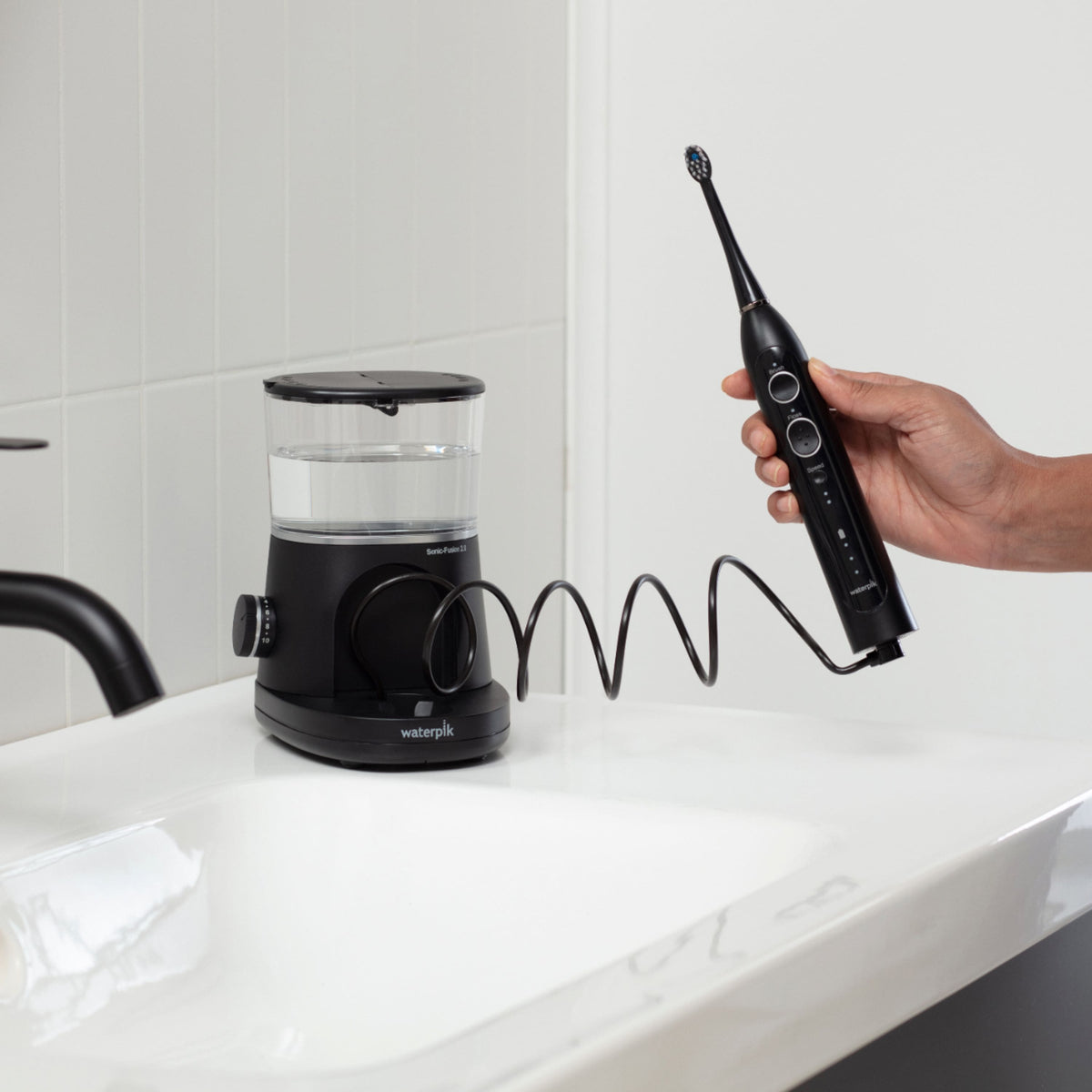 Waterpik - Sonic-Fusion 2.0 - Black