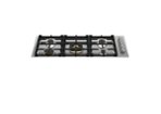 Bertazzoni - 36 in. Wide 5 Burner Drop in Gas Cooktop - Stainless Steel