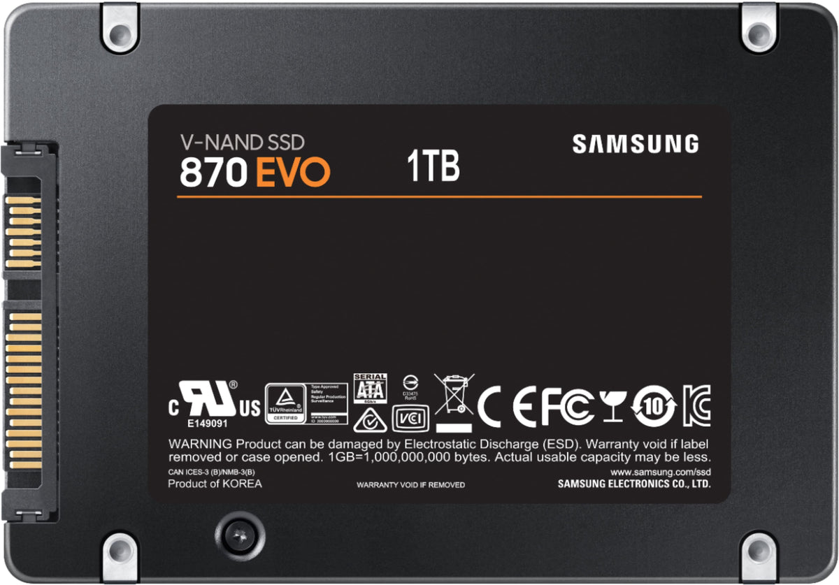 Samsung - 870 EVO  1TB Internal SSD SATA
