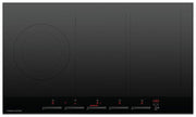 Fisher & Paykel - 36 in. Wide 5 Element 5 Zone Induction Cooktop with SmartZone - Black