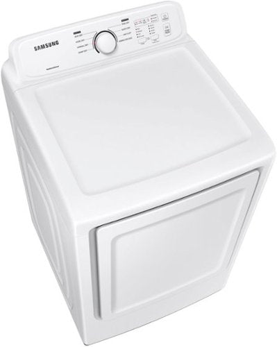 Samsung - 7.2 Cu. Ft. Gas Dryer with Sensor Dry - White