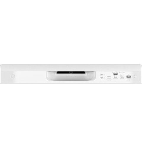 GE - 24" Front Control Built-In Plastic Tub Dishwasher with Dry Boost and 59 dBA - White