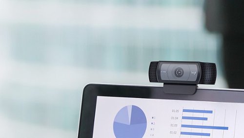 Logitech - C920e Full HD 1080p Business Webcam - Black