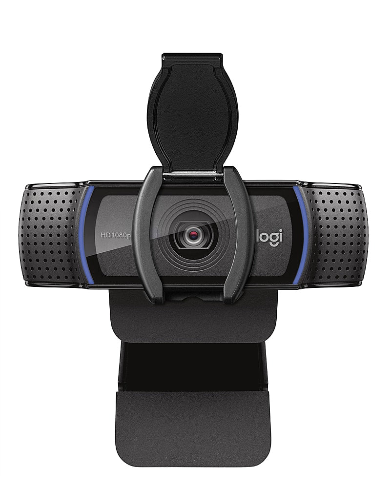 Logitech - C920e Full HD 1080p Business Webcam - Black