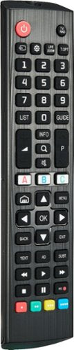Insignia™ - Replacement Remote for LG TVs - Black