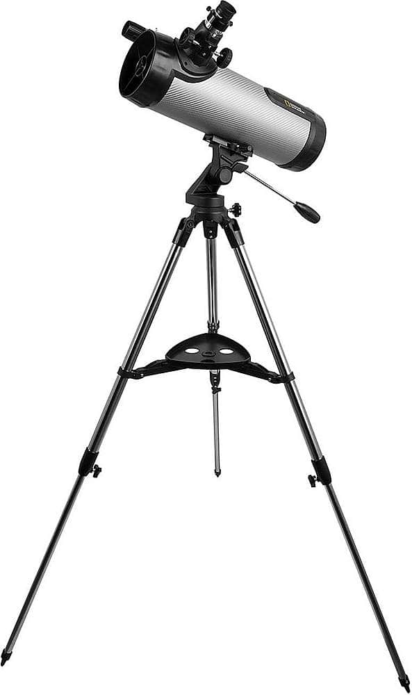 National Geographic - 114mm Reflector Telescope - Silver