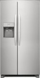 Frigidaire - 36 in. Wide 22.3 Cu. Ft. Side-by-Side Counter-Depth Refrigerator - Stainless Steel
