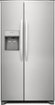 Frigidaire - 36 in. Wide 22.3 Cu. Ft. Side-by-Side Counter-Depth Refrigerator - Stainless Steel