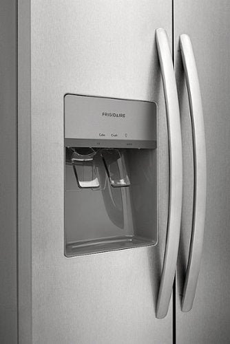 Frigidaire - 36 in. Wide 22.3 Cu. Ft. Side-by-Side Counter-Depth Refrigerator - Stainless Steel