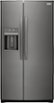 Frigidaire - Gallery 36 in. Wide 22.3 Cu. Ft. Side-by-Side Counter-Depth Refrigerator - Black Stainless Steel