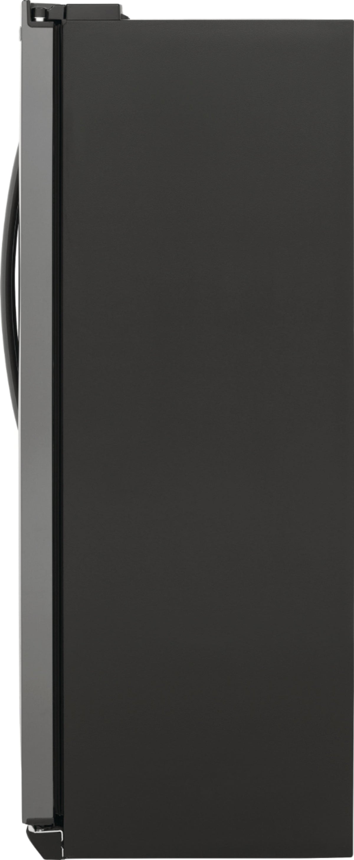 Frigidaire - Gallery 36 in. Wide 22.3 Cu. Ft. Side-by-Side Counter-Depth Refrigerator - Black Stainless Steel