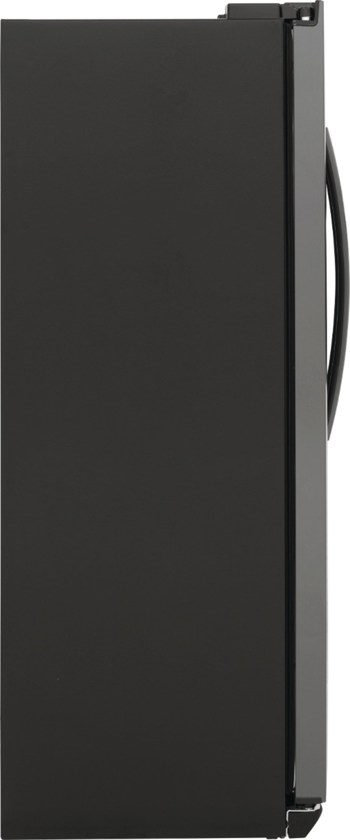 Frigidaire - Gallery 36 in. Wide 22.3 Cu. Ft. Side-by-Side Counter-Depth Refrigerator - Black Stainless Steel