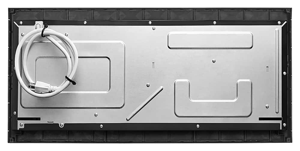 KitchenAid - 1.1 Cu. Ft. Built-In Low Profile Microwave with Slim Trim Kit - Stainless Steel
