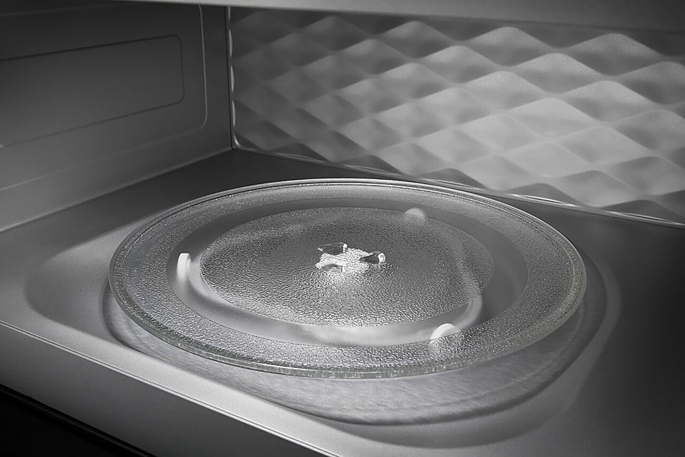 KitchenAid - 1.1 Cu. Ft. Built-In Low Profile Microwave with Slim Trim Kit - Stainless Steel
