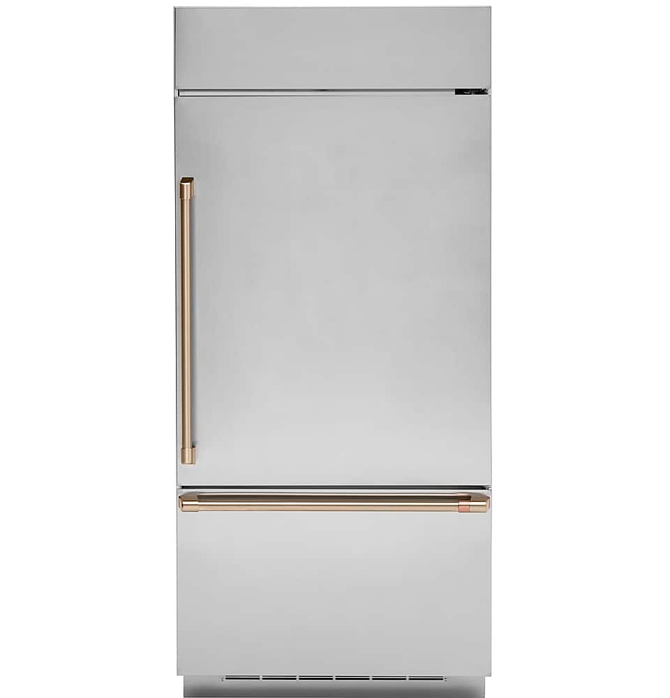Handle Kit for Café Built-In Bottom Freezer Refrigerators - Brushed Bronze