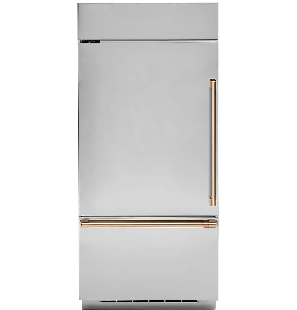 Handle Kit for Café Built-In Bottom Freezer Refrigerators - Brushed Bronze