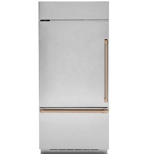 Handle Kit for Café Built-In Bottom Freezer Refrigerators - Brushed Bronze
