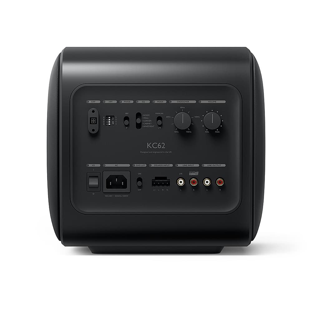 KEF - KC62 Subwoofer - Black