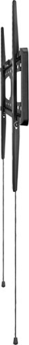Best Buy essentials™ - Fixed TV Wall Mount for Most 37–90" TVs - Black