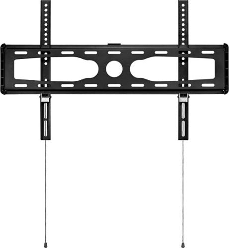 Best Buy essentials™ - Fixed TV Wall Mount for Most 37–90" TVs - Black