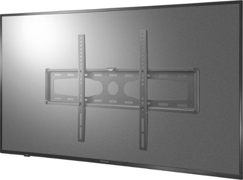 Best Buy essentials™ - Fixed TV Wall Mount for Most 37–90" TVs - Black