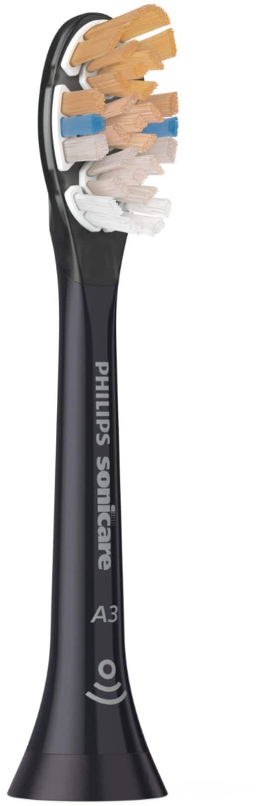 Philips Sonicare - A3 All-in-One - Replacement Brush Heads, 2 Pack - Black