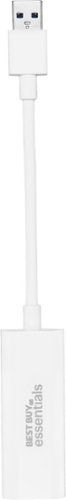 Best Buy essentials™ - USB to VGA Adapter - White
