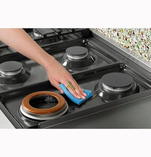 Café - 48" Built-In Gas Cooktop with 6 Burners, Customizable - Matte White
