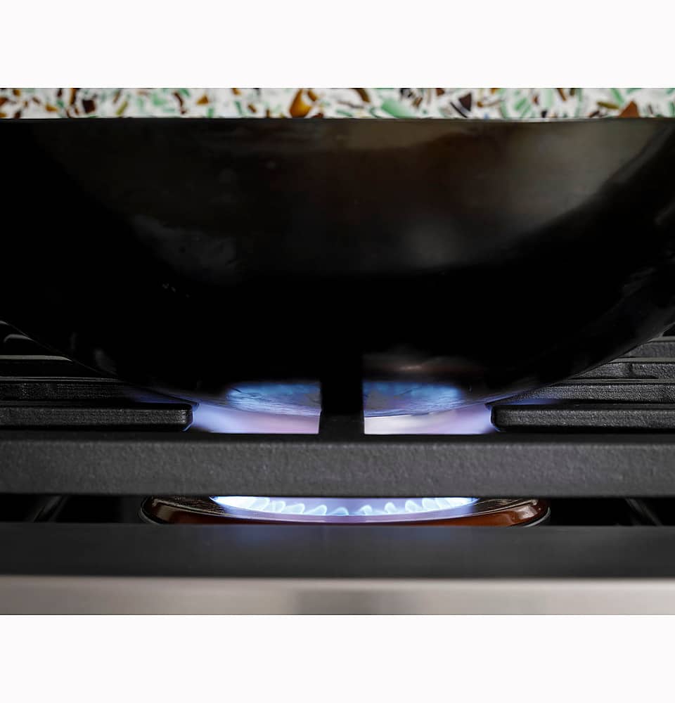 Café - 48" Built-In Gas Cooktop with 6 Burners, Customizable - Matte White