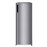 LG - 5.8 Cu. Ft. Upright Freezer with Direct Cooling System - PrintProof Stainless Steel Look