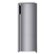 LG - 5.8 Cu. Ft. Upright Freezer with Direct Cooling System - PrintProof Stainless Steel Look