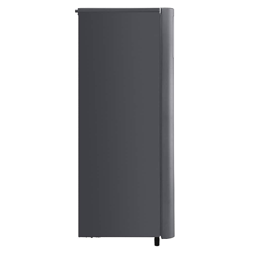 LG - 5.8 Cu. Ft. Upright Freezer with Direct Cooling System - PrintProof Stainless Steel Look