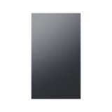 Samsung - Bespoke 4-Door Flex Refrigerator Panel- Bottom Panel - Matte Black Steel