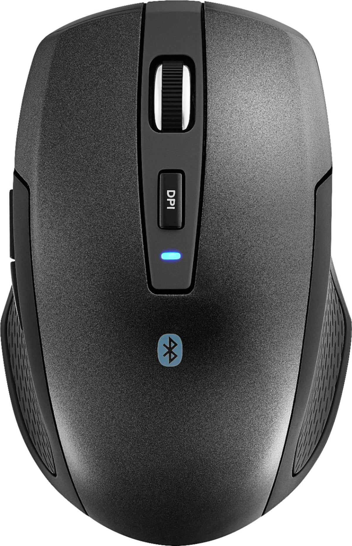 Best Buy essentials™ - Lightweight Bluetooth Optical Standard Ambidextrous Mouse with 6-Button - Wireless - Black