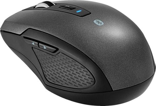Best Buy essentials™ - Lightweight Bluetooth Optical Standard Ambidextrous Mouse with 6-Button - Wireless - Black