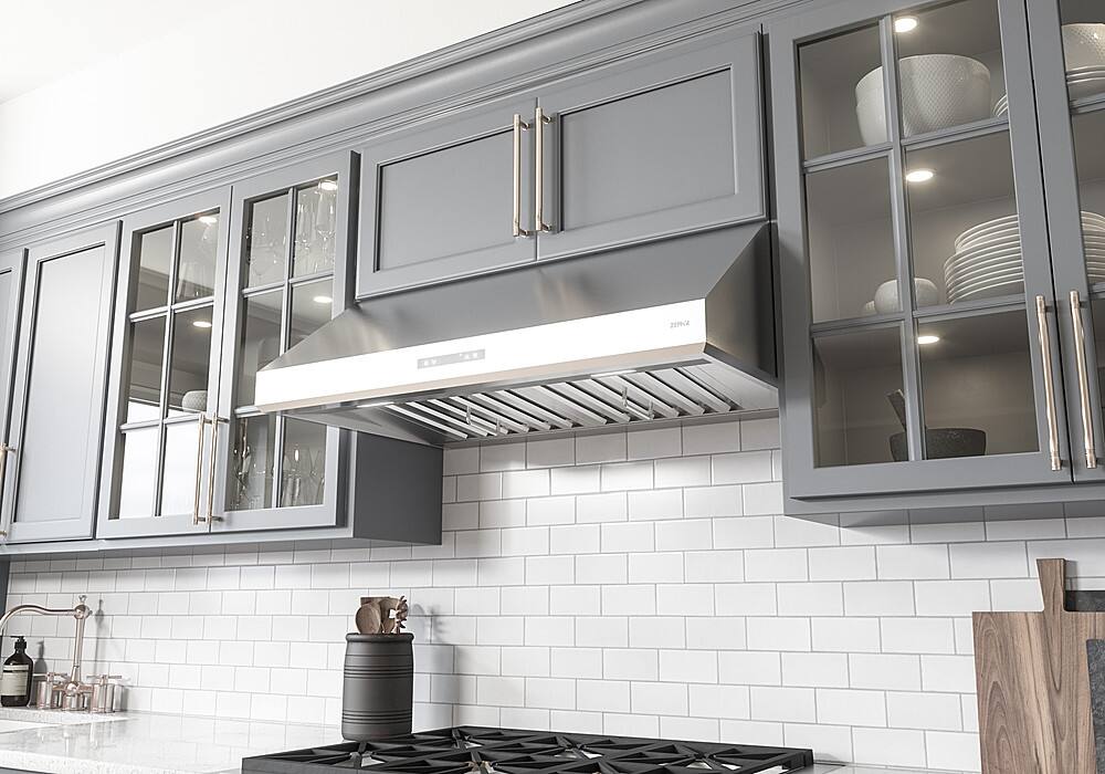 Zephyr - 30 inches - Convertible - Under cabinet Range Hood - Stainless Steel