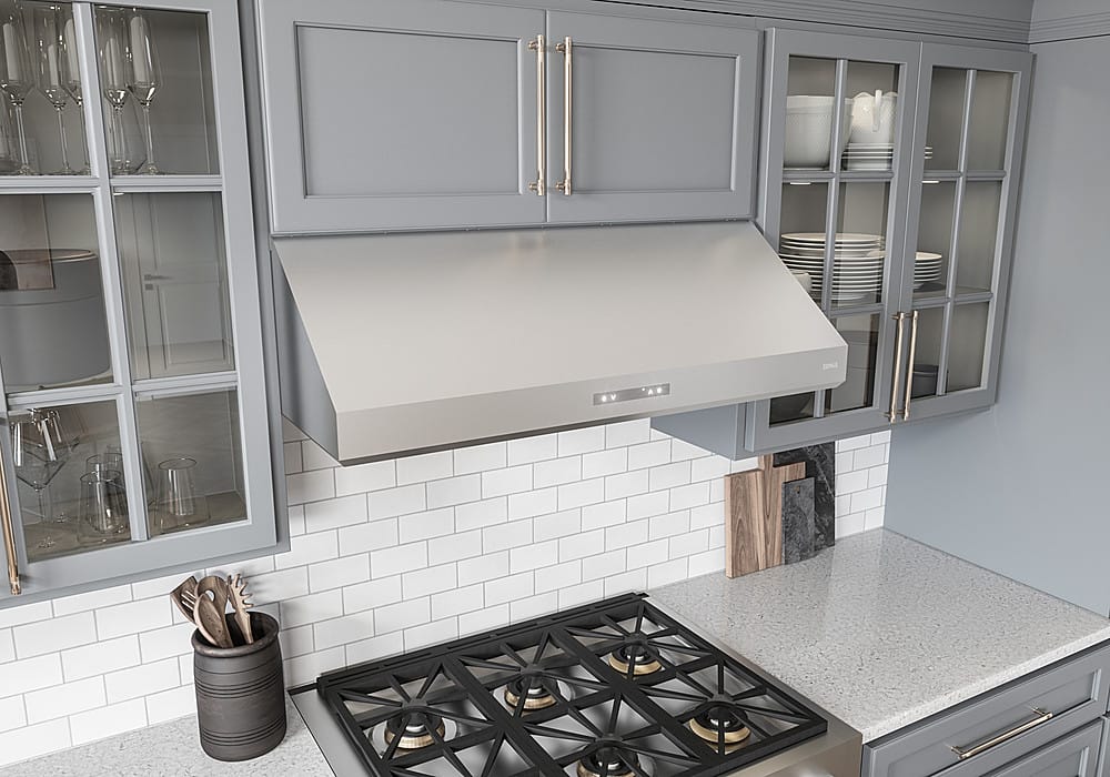 Zephyr - 30 inches - Convertible - Under cabinet Range Hood - Stainless Steel