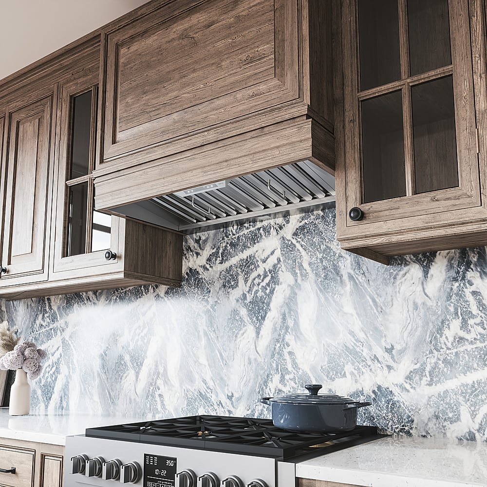 Zephyr - 48 inches - Externally Vented - Range Hood Insert - Stainless Steel