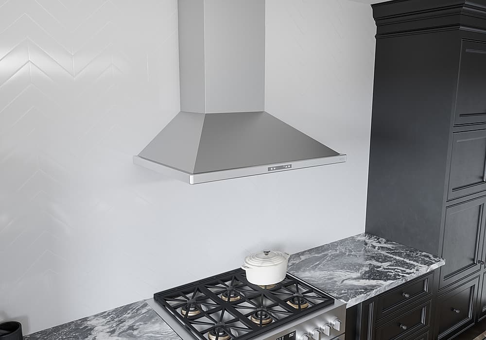 Zephyr - 30 inches - Convertible - Wall Range Hood - Stainless Steel