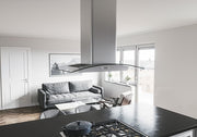 Zephyr - 36 inches - Convertible - Island Range Hood - Stainless Steel