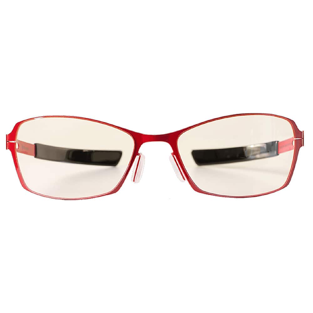 Arozzi - Visione VX500 Blue Light Blocking Computer & Gaming Glasses - Red