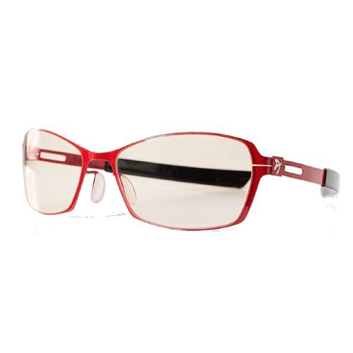 Arozzi - Visione VX500 Blue Light Blocking Computer & Gaming Glasses - Red
