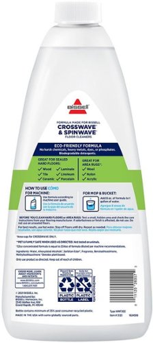 BISSELL - Simply Multi-Surface Formula-CrossWave & Spinwave (32oz) - White