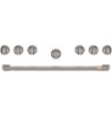 Café - Handle and Knob Set for 36" Pro Range and Rangetop - Brushed Black