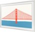 Samsung - 43” The Frame Customizable Bezel - Modern White